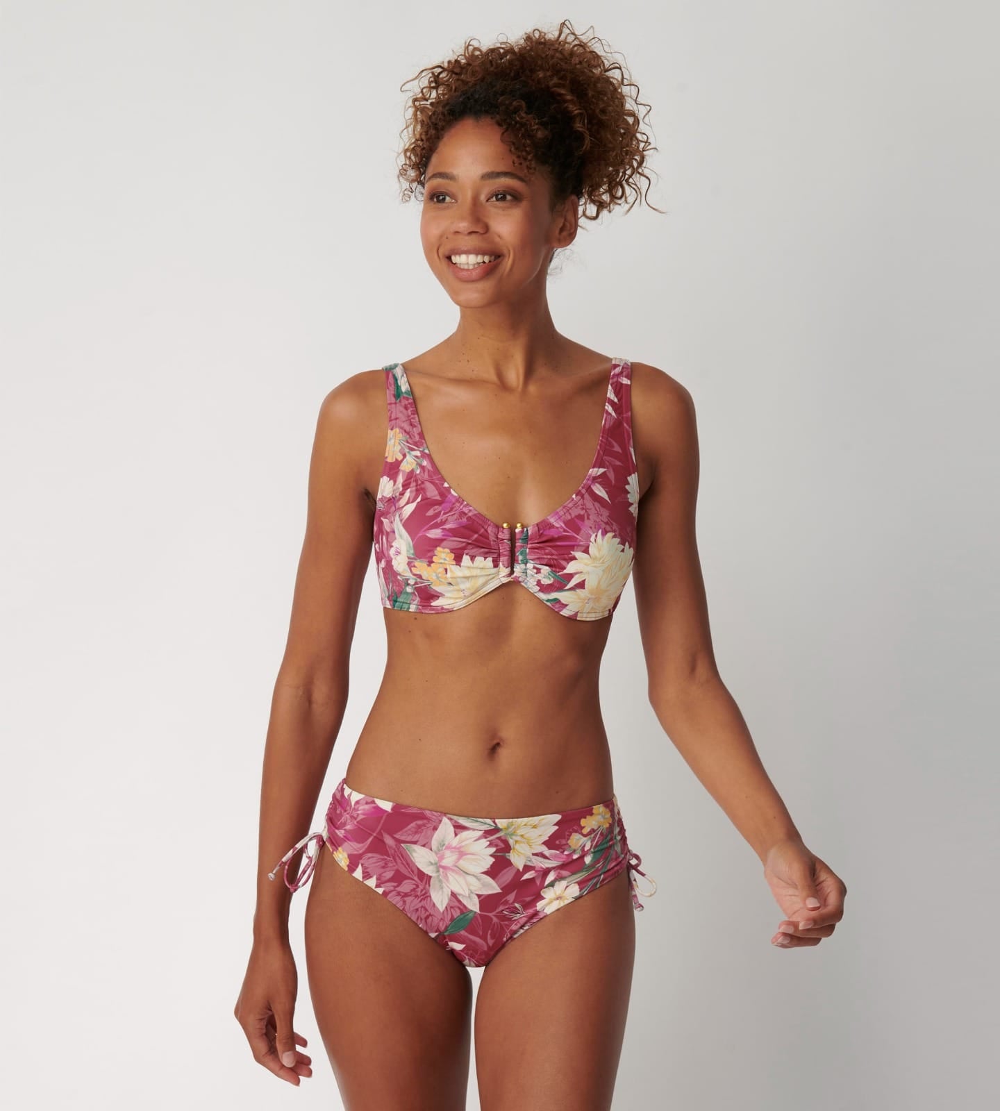 Bikini Triumph Botanical Leaf W M019