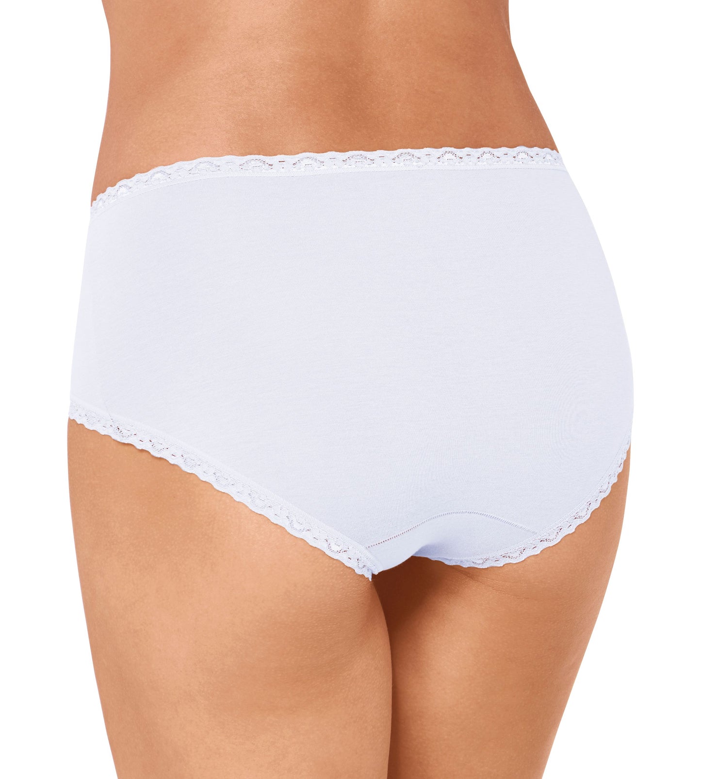 Pack 3 Sloggi 24/7 Cotton Lace Midi Briefs