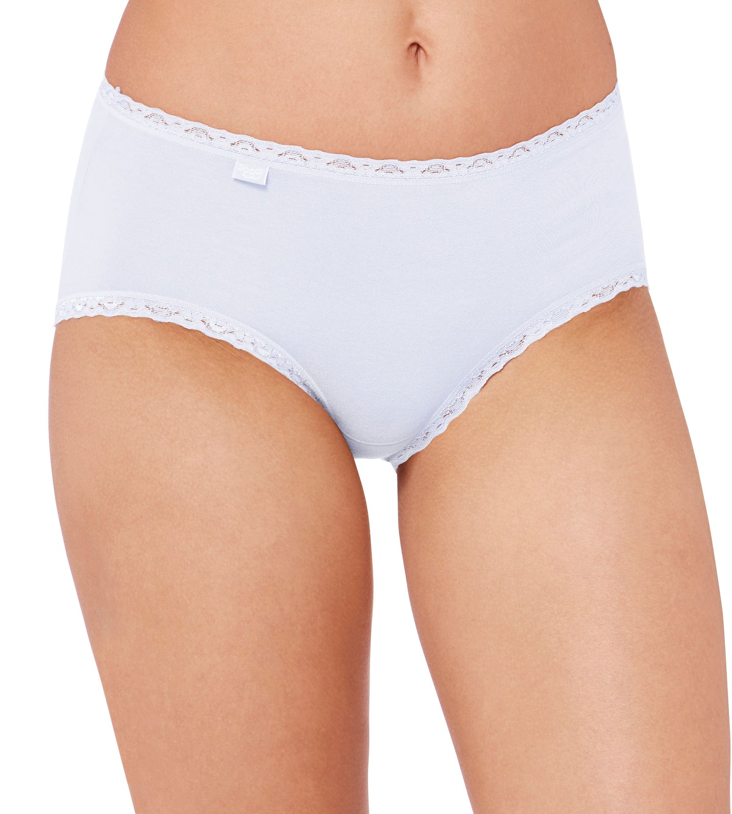 Pack 3 Sloggi 24/7 Cotton Lace Midi Briefs