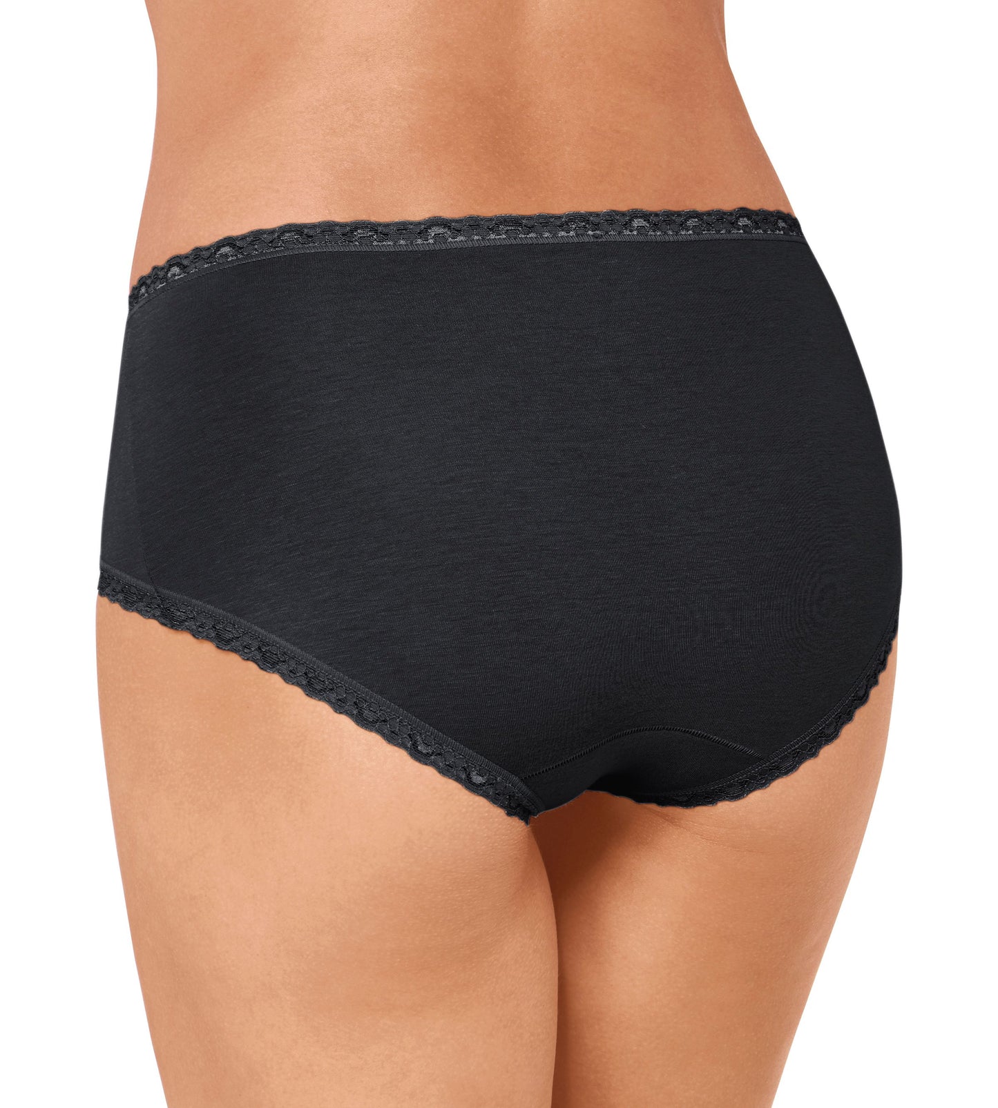 Pack 3 Sloggi 24/7 Cotton Lace Midi Briefs