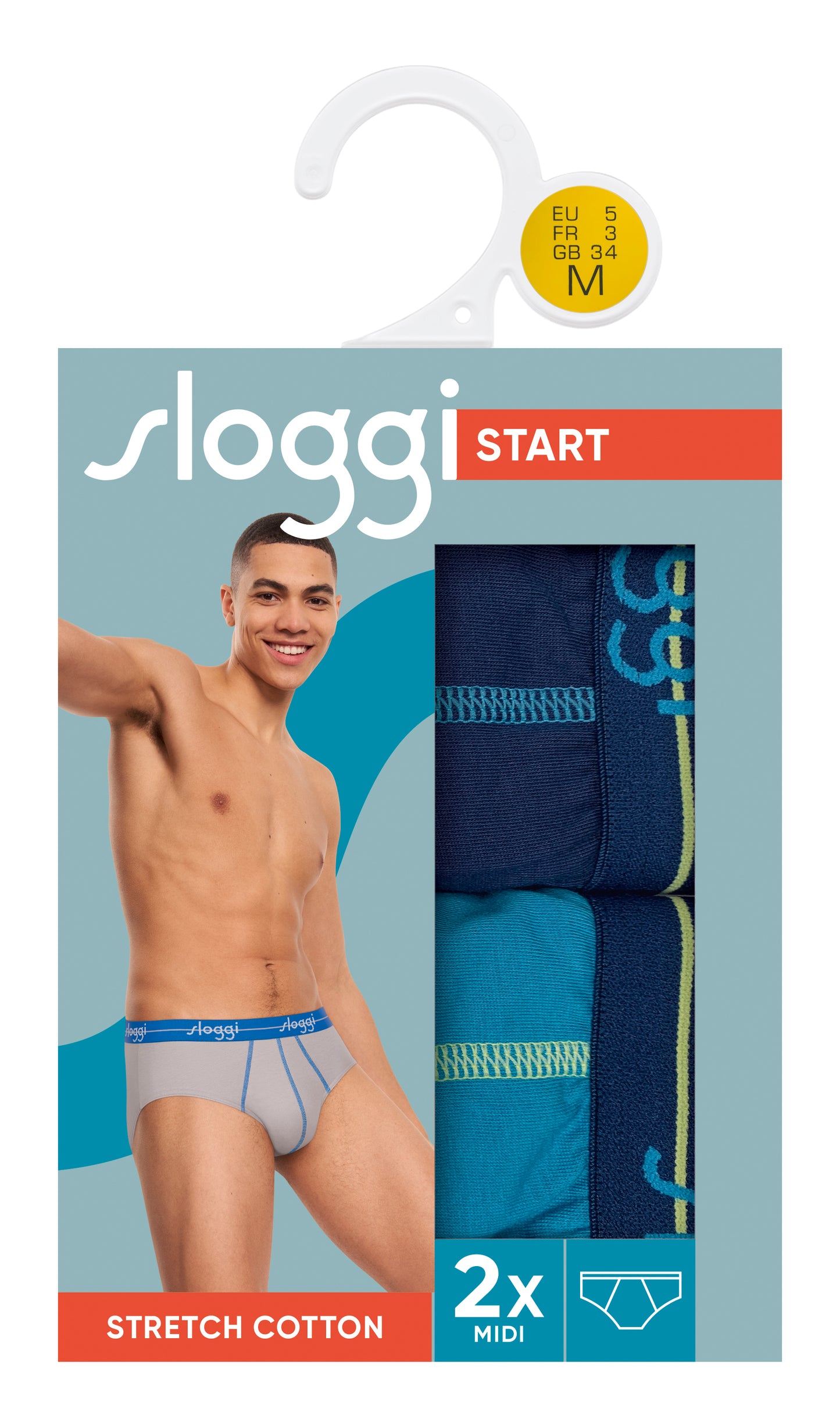 Men's Sloggi Start Midi Briefs