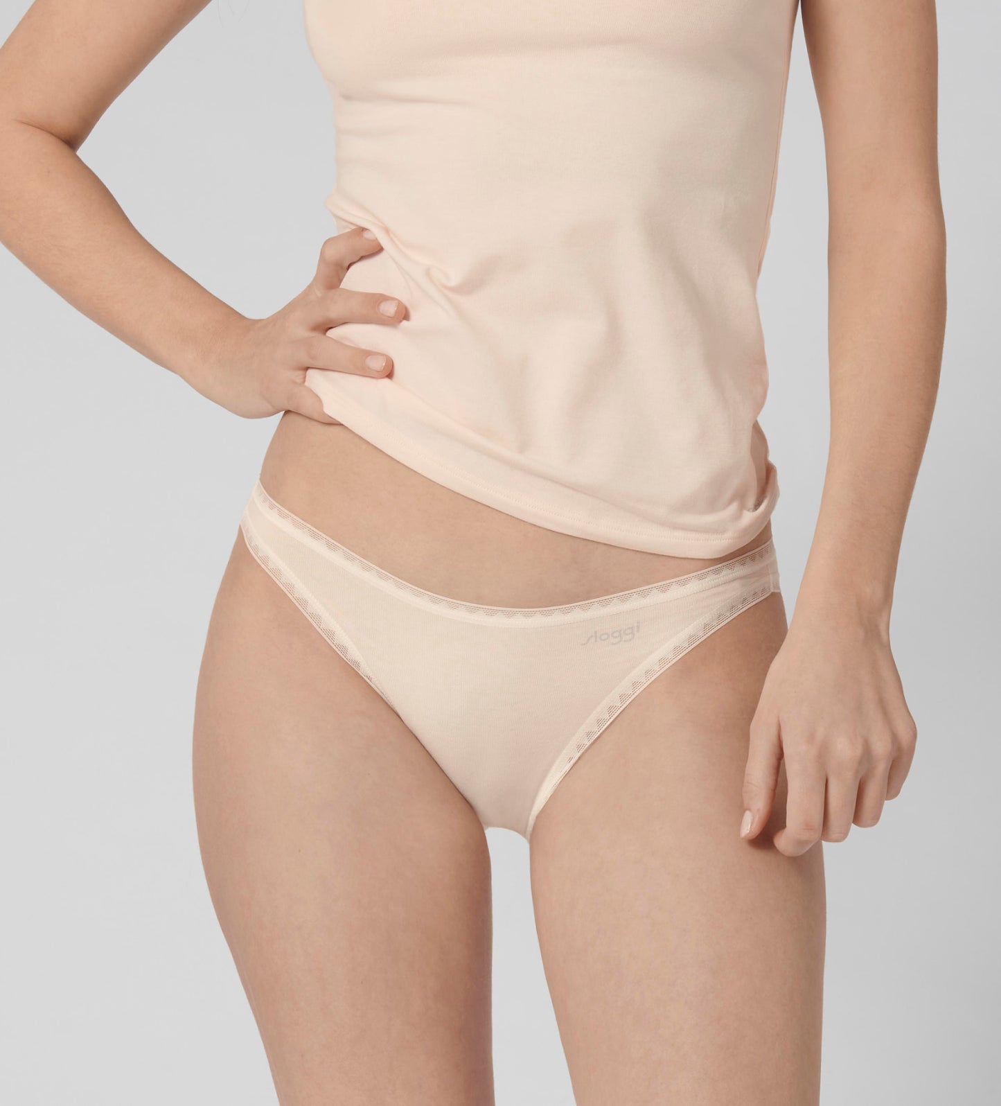 Pack 2 Sloggi Organic Cotton Go Mini Briefs