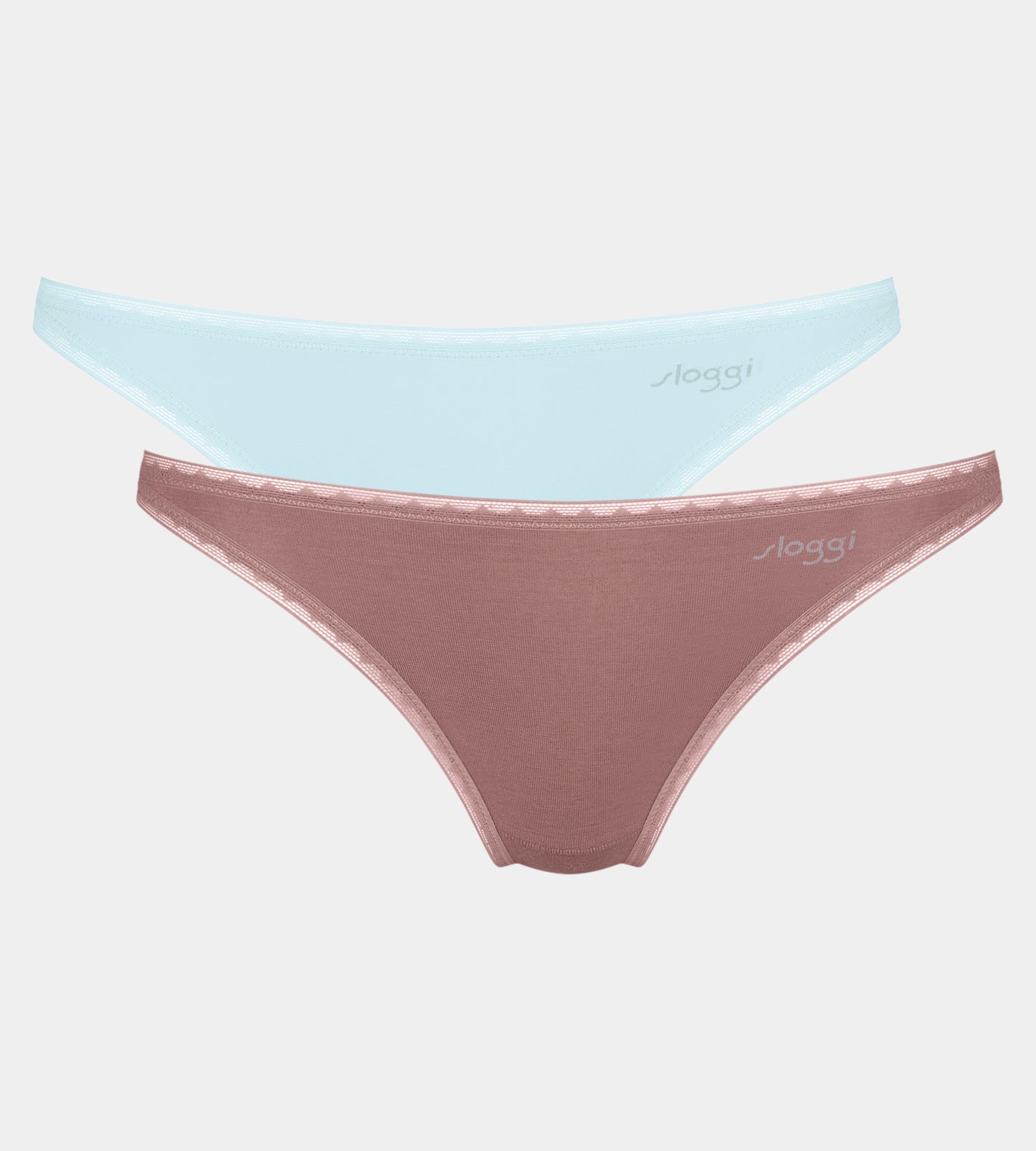 Pack 2 Sloggi Organic Cotton Go Mini Briefs